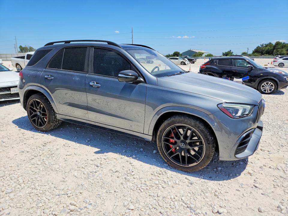 2021 Mercedes-benz Gle VIN 4JGFB8KB6MA242336 COPART salvage auction — SIDE, Tx - Salvage Vehicle Title, sold $34,250 on 2026-08-20 (photo 4)