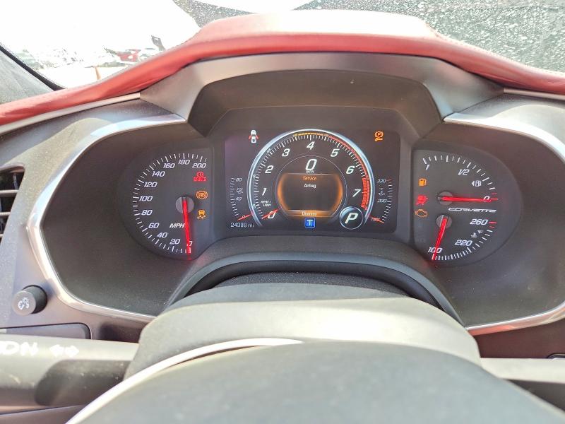 2016 Chevrolet Corvette VIN 1G1YM3D70G5115509 COPART salvage auction — FRONT END, La - Cert Of Title-Salvage, sold $15,700 on 2026-08-26 (photo 9)