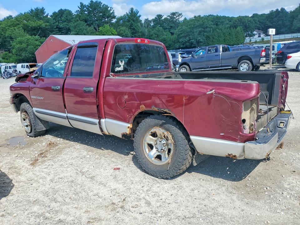2003 Dodge Ram 1500 VIN 1D7HU18D63S344063 COPART salvage auction — ROLLOVER, Nh - Cert Of Title-Rebuilt Vehicle, sold $325 on 2026-07-23 (photo 2)