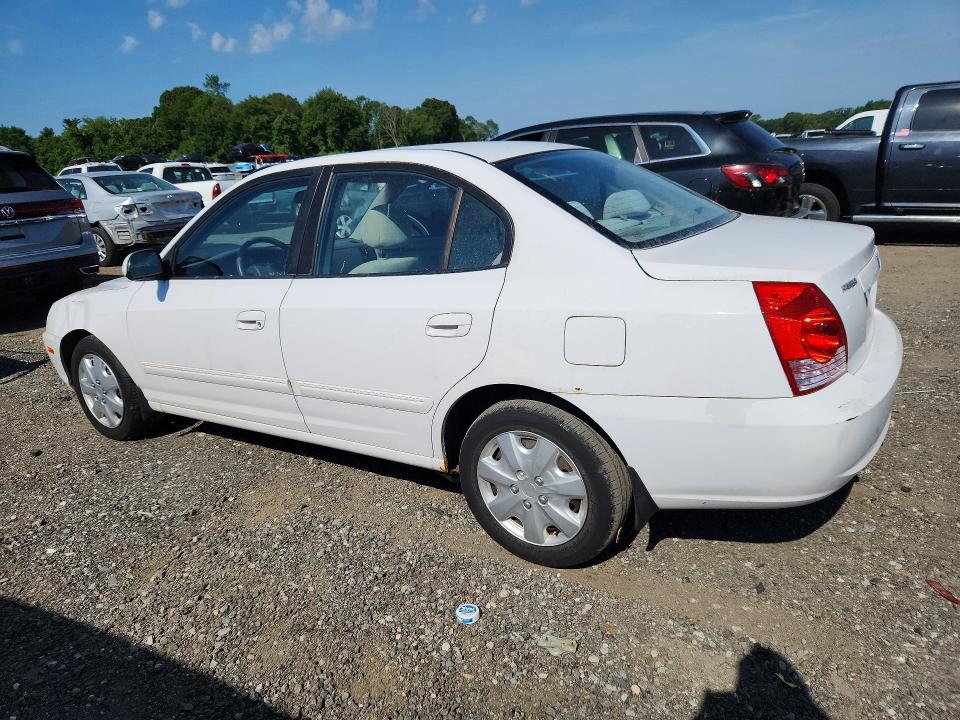 2005 Hyundai Elantra VIN KMHDN46D85U037538 COPART salvage auction — FRONT END, MA - CERTIFICATE OF TITLE, sold $400 on 2026-07-15 (photo 2)