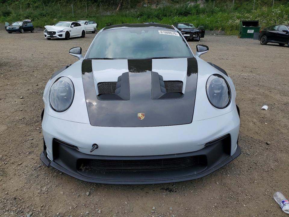 2025 Porsche 911 VIN WP0AF2A95SS279805 COPART salvage auction — REAR END, Salvage Title, sold $86,500 on 2026-08-06 (photo 5)