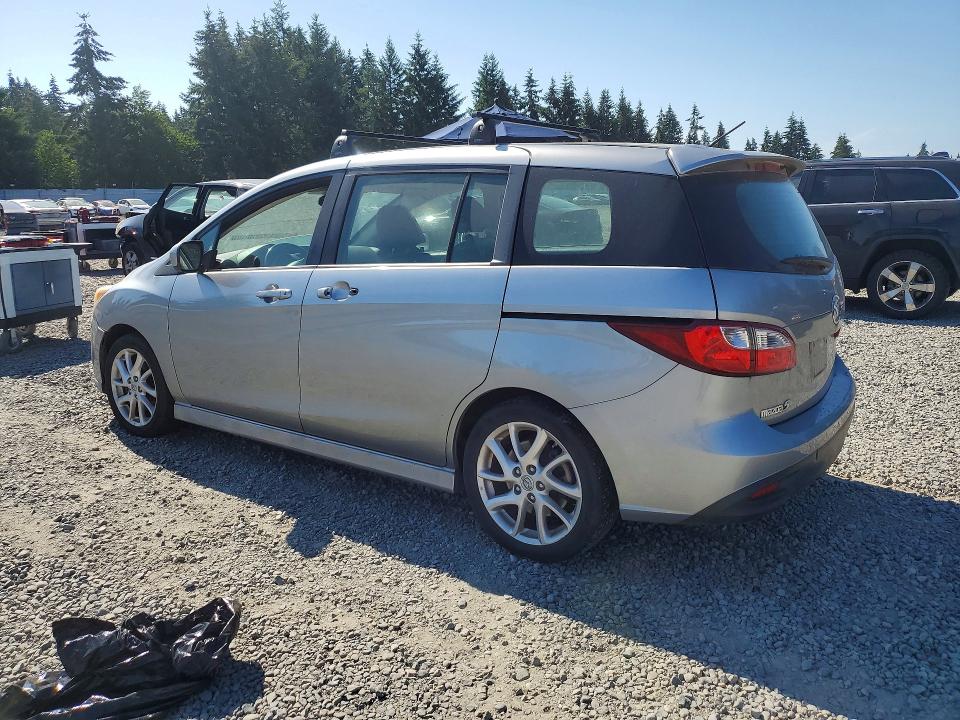 2012 Mazda 5 VIN JM1CW2CL7C0111128 COPART salvage auction — FRONT END, Wa - Vehicle Cert Of Ownership-Titl, sold $1,100 on 2026-07-31 (photo 2)