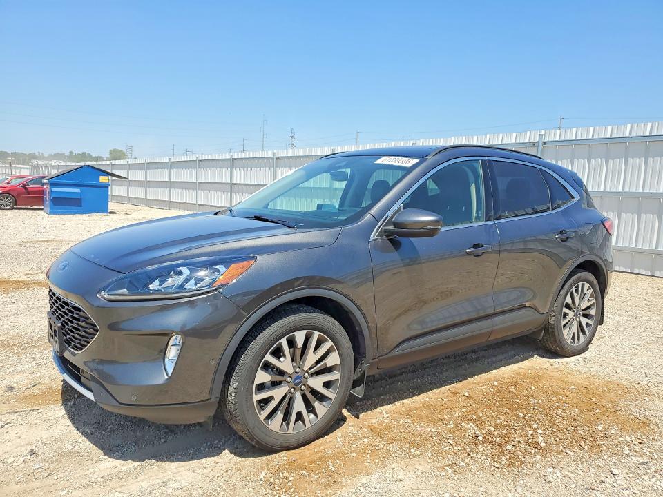 2020 Ford Escape VIN 1FMCU9J93LUA35014 — COPART salvage auction photo