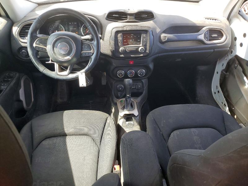 2016 Jeep Renegade VIN ZACCJBBT6GPD60715 COPART salvage auction — FRONT END, Ca - Salvage Certificate, sold $1,650 on 2026-07-09 (photo 8)