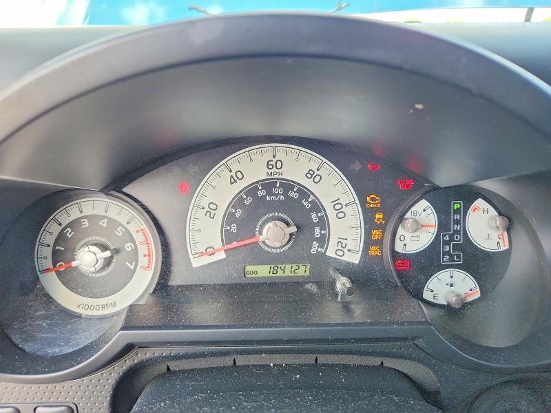 2007 Toyota Fj cruiser VIN JTEBU11F370065520 COPART salvage auction — FRONT END, Tx - Salvage Vehicle Title, sold $3,000 on 2026-07-20 (photo 9)