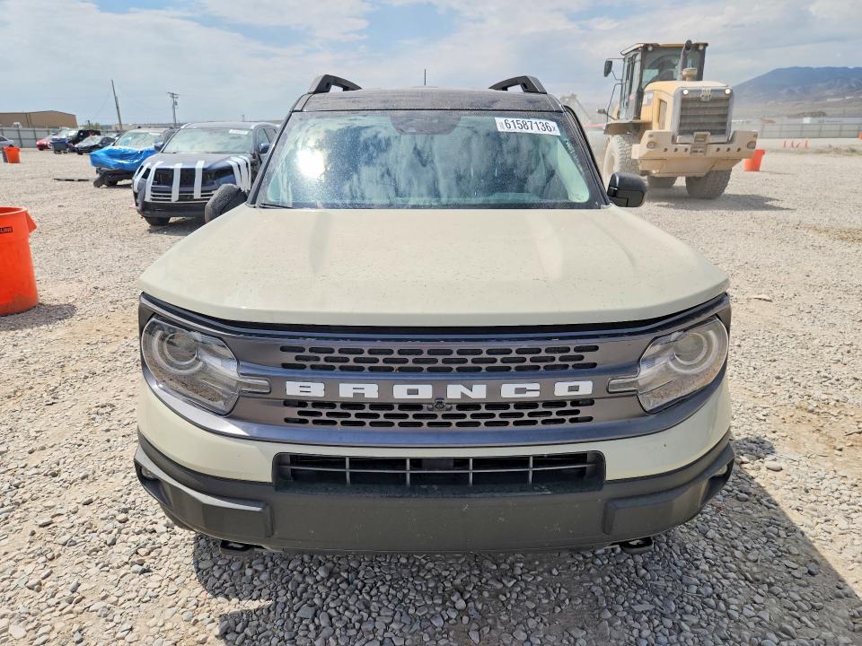2024 Ford Bronco sport VIN 3FMCR9D96RRE33489 COPART salvage auction — ROLLOVER, Ut - Certificate Of Title, sold $7,600 on 2026-08-18 (photo 5)