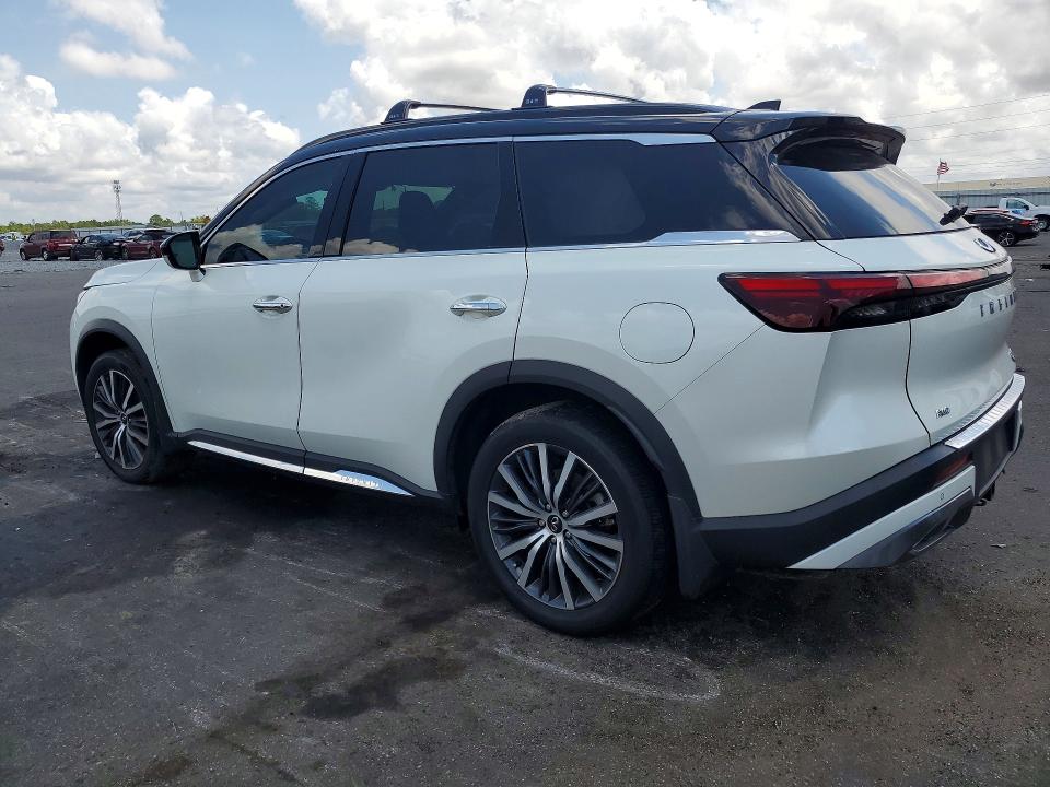 2024 Infiniti Qx60 VIN 5N1DL1HU2RC358052 COPART salvage auction — FRONT END, FL - CERT OF TITLE SLVG REBUILDABLE, sold $17,000 on 2026-08-19 (photo 2)