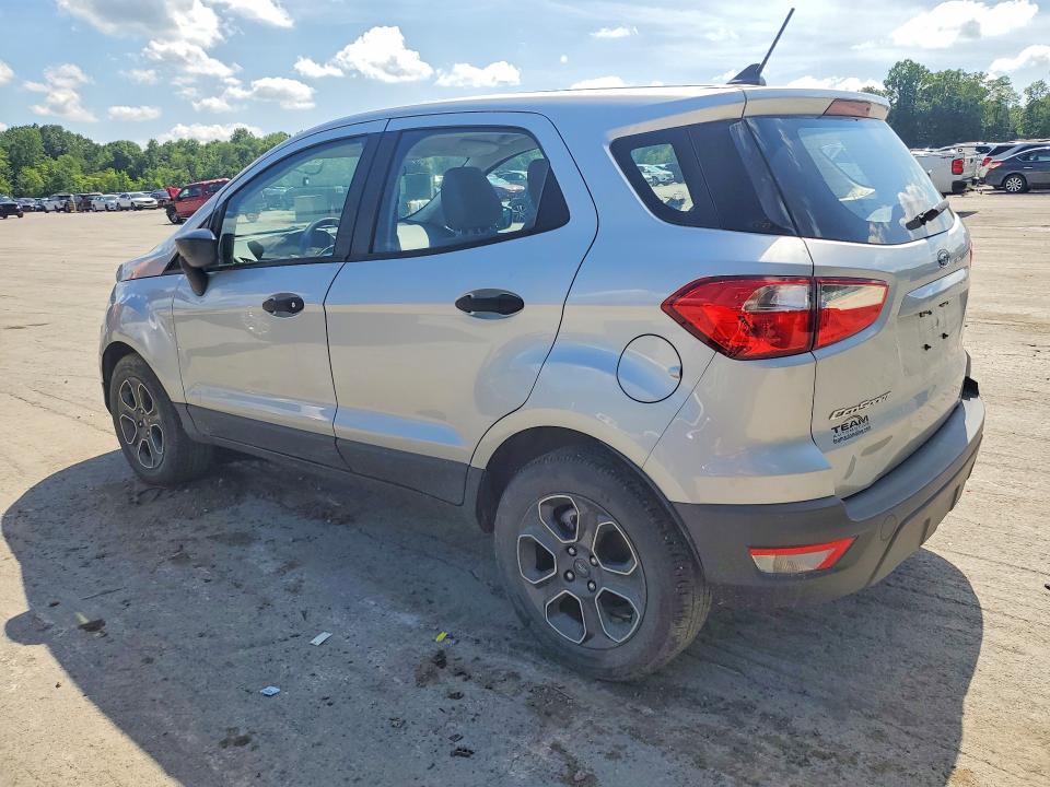 2021 Ford Ecosport VIN MAJ3S2FE7MC439518 COPART salvage auction — FRONT END, Pa - Certificate Of Salvage, sold $100 on 2026-07-30 (photo 2)
