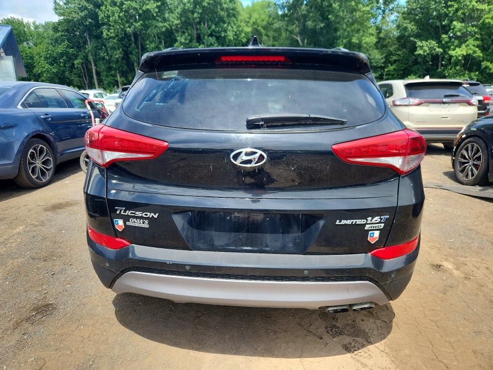 2016 Hyundai Tucson VIN KM8J3CA26GU168656 COPART salvage auction — MINOR DENT/SCRATCHES, MA - CERTIFICATE OF TITLE (P), sold $1,250 on 2026-07-16 (photo 6)
