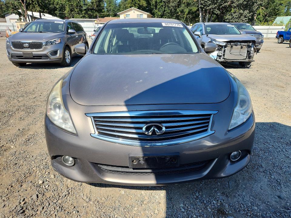 2012 Infiniti G VIN JN1CV6AR4CM682671 COPART salvage auction — REAR END, Wa - Bill Of Sale, sold $650 on 2026-07-24 (photo 5)