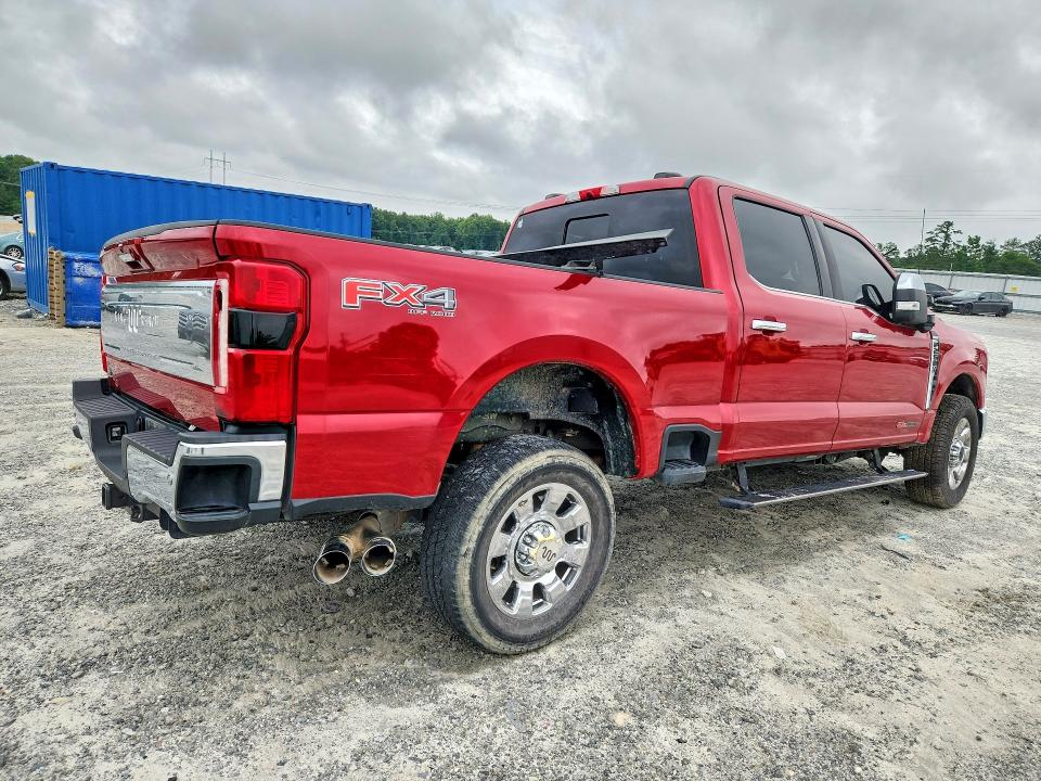 2024 Ford F250 VIN 1FT8W2BM8REF56425 COPART salvage auction — FRONT END, Nc - Salvage Cert-Rebuilt, sold $17,500 on 2026-07-29 (photo 3)