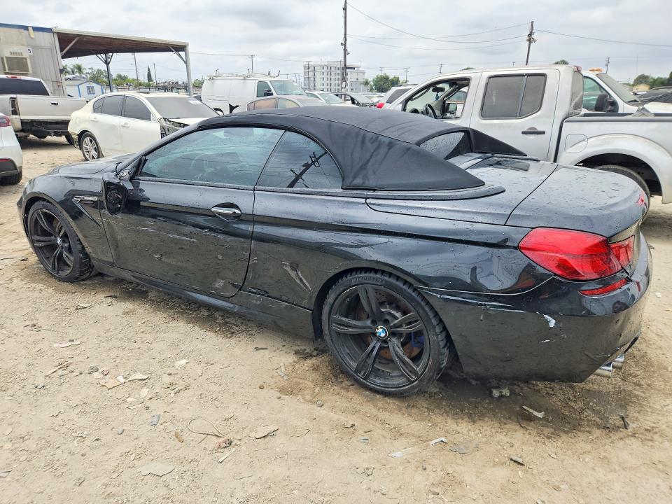 2016 BMW M6 VIN WBS6G9C54GD932005 COPART salvage auction — SIDE, Ca - Salvage Certificate, sold $5,600 on 2026-07-13 (photo 2)