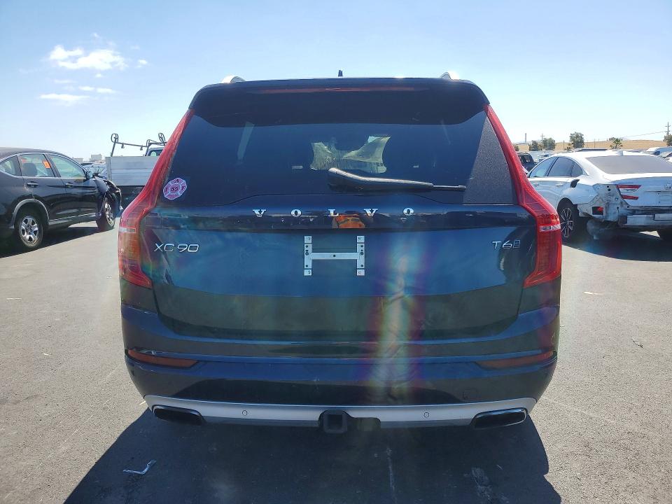 2017 Volvo Xc90 VIN YV4A22PK8H1183197 COPART salvage auction — Burn Engine, CA - SALVAGE CERTIFICATE, sold $2,450 on 2026-07-20 (photo 6)