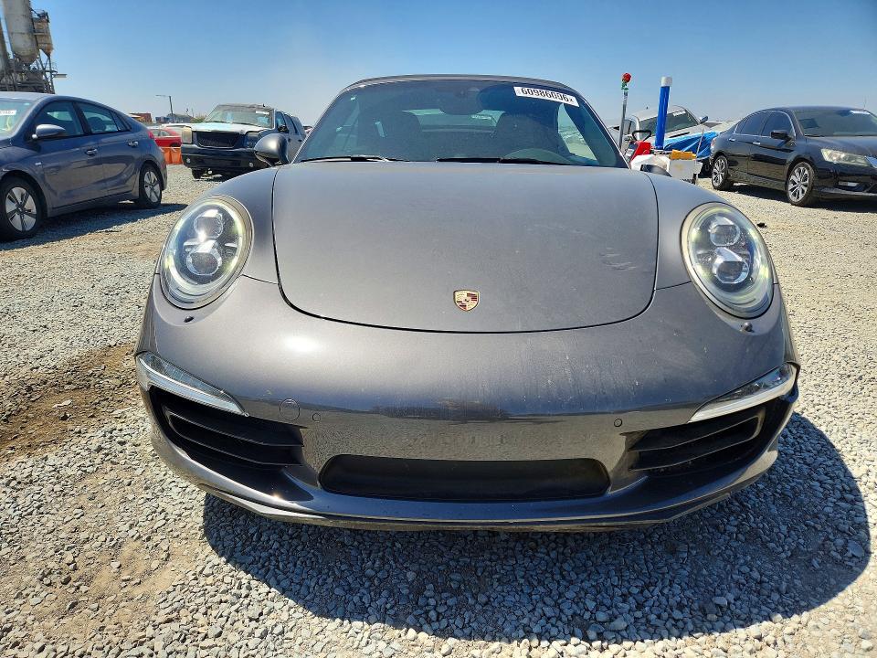 2015 Porsche 911 VIN WP0CB2A97FS154198 COPART salvage auction — SIDE, Ca - Salvage Certificate, sold $6,700 on 2026-07-21 (photo 5)