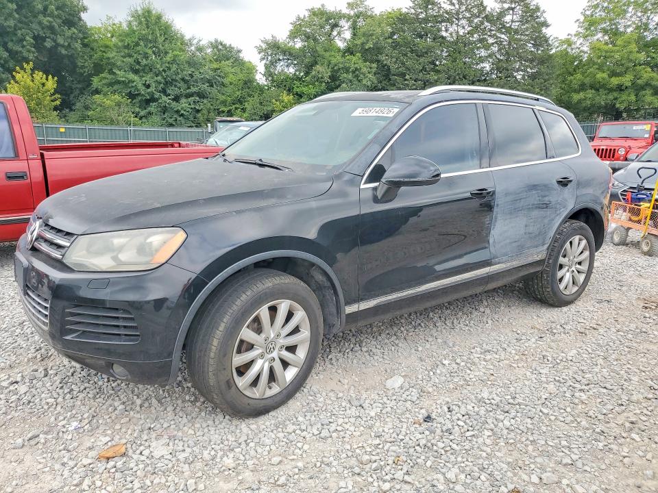 2012 Volkswagen Touareg VIN WVGEK9BP3CD006883 COPART salvage auction — SIDE, Tn - Certificate Of Title (P), sold $175 on 2026-07-21 (photo 1)