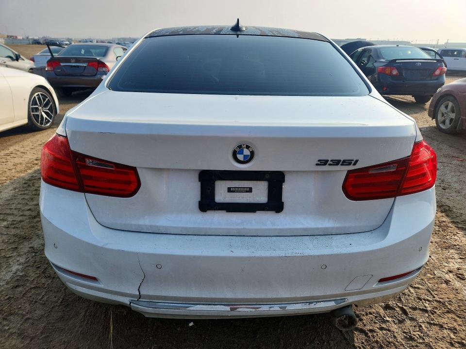 2013 BMW 3 series VIN WBA3B9C53DF585384 COPART salvage auction — UNDERCARRIAGE, AB - BOS - SALVAGE, sold $875 on 2026-07-30 (photo 6)