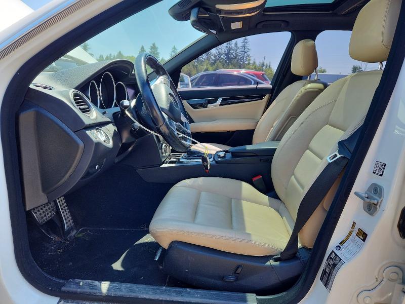 2014 Mercedes-benz C-klasse VIN WDDGF8AB6EA915597 COPART salvage auction — FRONT END, On - Permit No Brand - Unfit, sold $2,400 on 2026-08-20 (photo 7)