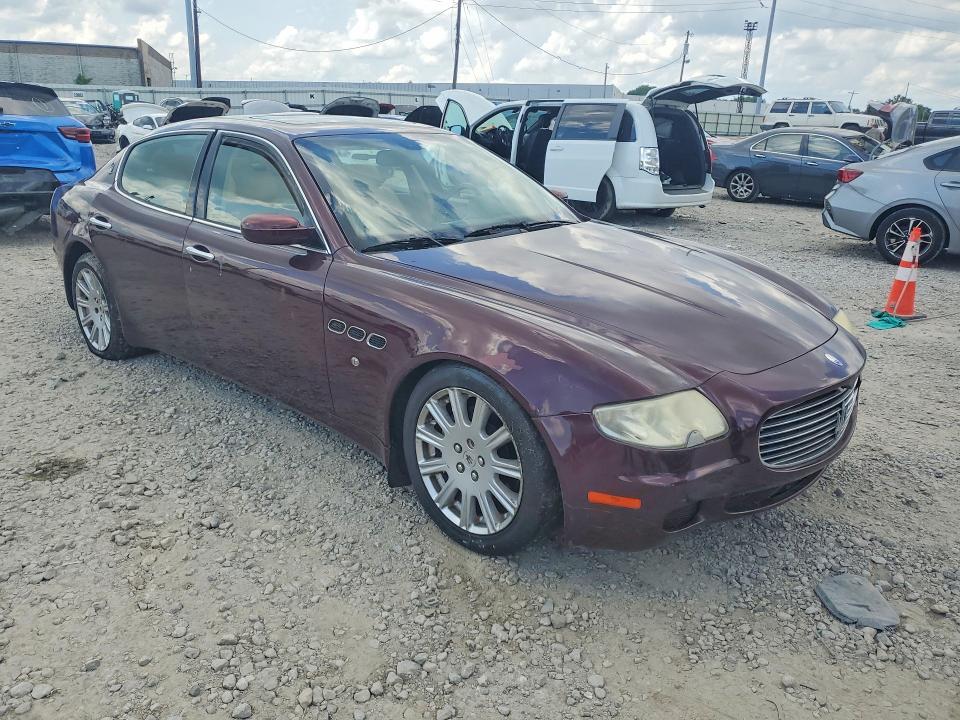 2005 Maserati Quattroporte VIN ZAMCE39A050018478 COPART salvage auction — MINOR DENT/SCRATCHES, OH - CERTIFICATE OF TITLE, sold $450 on 2026-07-28 (photo 4)