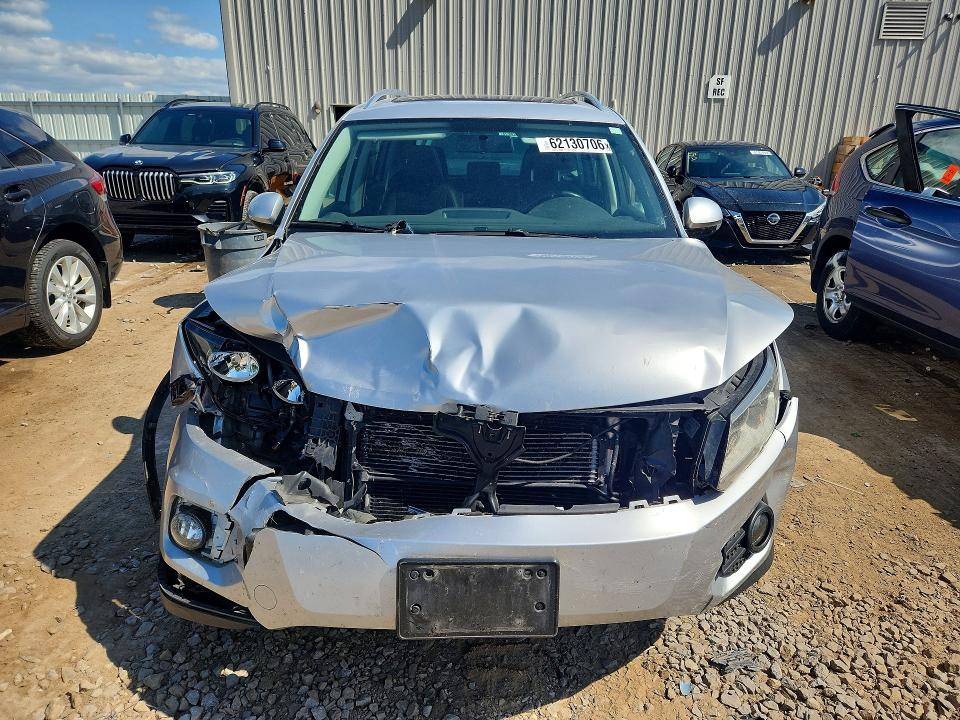 2015 Volkswagen Tiguan VIN WVGBV7AX6FW106100 COPART salvage auction — FRONT END, Wi - Junked Vehicle Bill Of Sale, sold $425 on 2026-08-17 (photo 5)