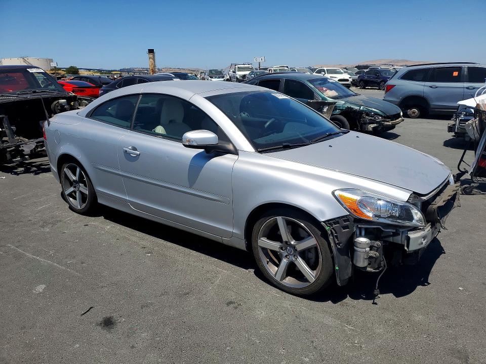 2012 Volvo C70 VIN YV1672MC7CJ123342 COPART salvage auction — FRONT END, Ca - Salvage Certificate, sold $175 on 2026-07-22 (photo 4)
