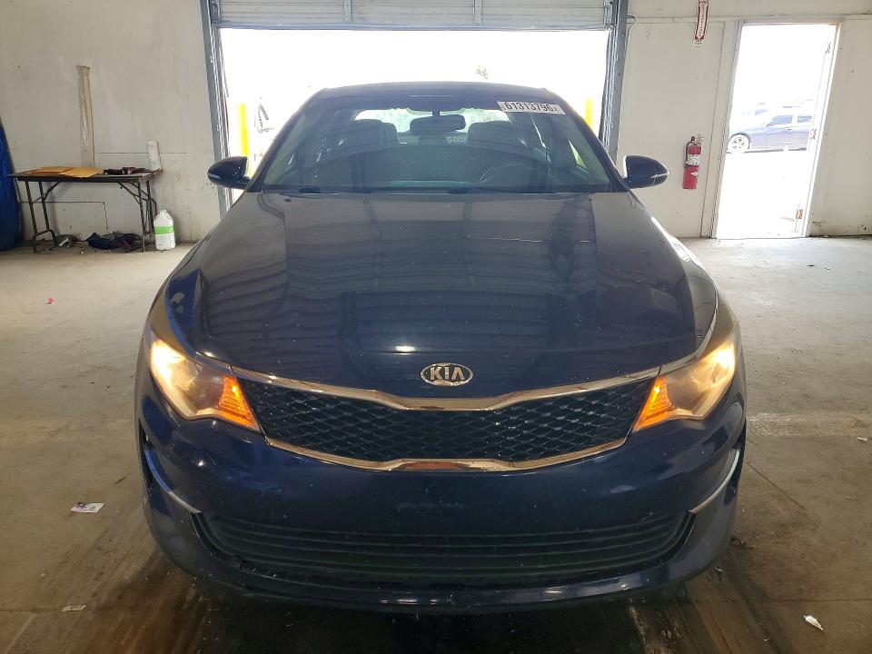 2018 Kia Optima VIN 5XXGT4L37JG258700 COPART salvage auction — REAR END, Ky - Red Rebuilt Salvage Flood (P), sold $850 on 2026-07-27 (photo 5)