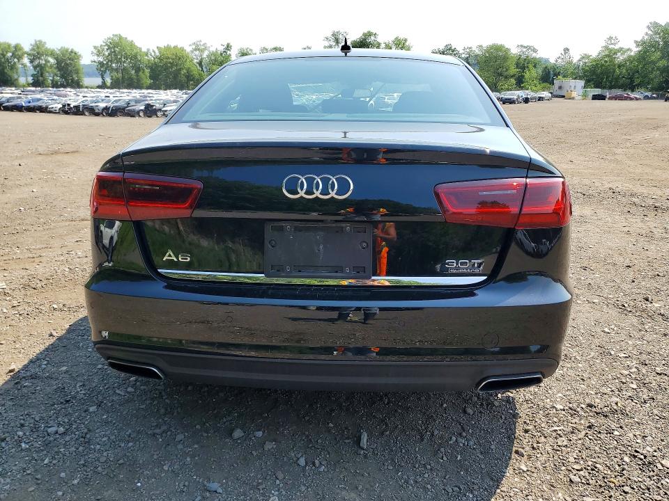 2018 Audi A6 VIN WAUG3AFC9JN068747 COPART salvage auction — FRONT END, Ny - Mv-907A Salvage Certificate, sold $2,850 on 2026-07-19 (photo 6)