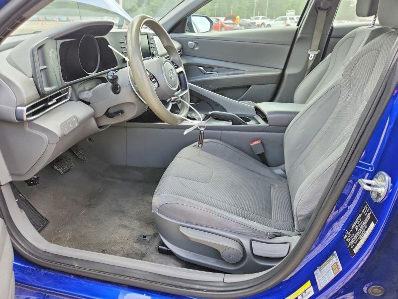 2021 Hyundai Elantra VIN 5NPLL4AGXMH027321 COPART salvage auction — REAR END, La - Cert Of Title-Salvage, sold $100 on 2026-07-28 (photo 7)