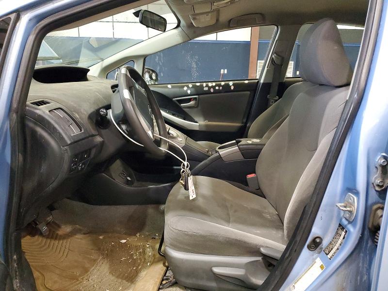 2014 Toyota Prius plug-in VIN JTDKN3DP6E3049440 COPART salvage auction — FRONT END, VT - CERTIFICATE OF TITLE, sold $2,300 on 2026-07-09 (photo 7)