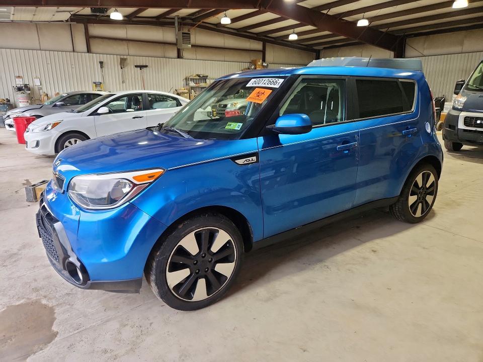 2016 Kia Soul VIN KNDJP3A54G7370509 COPART salvage auction — SIDE, Pa - Certificate Of Salvage, sold $375 on 2026-07-24 (photo 1)