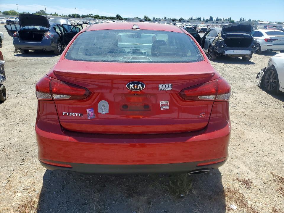 2017 Kia Forte VIN 3KPFL4A7XHE010459 COPART salvage auction — SIDE, Ca - Salvage Certificate, sold $2,450 on 2026-07-23 (photo 6)