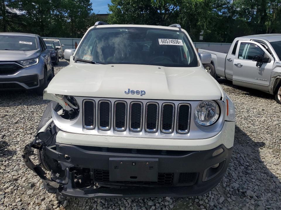 2018 Jeep Renegade VIN ZACCJBDB1JPH06441 COPART salvage auction — FRONT END, Ma - Cert Of Title-Salvage, sold $2,400 on 2026-08-12 (photo 5)