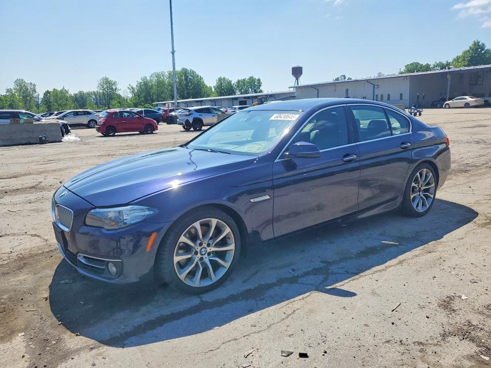 2014 BMW 5er VIN WBAFV3C5XEDZ33700 COPART salvage auction — UNDERCARRIAGE, Ny - Mv-907A Salvage Certificate, sold $5,900 on 2026-07-14 (photo 1)