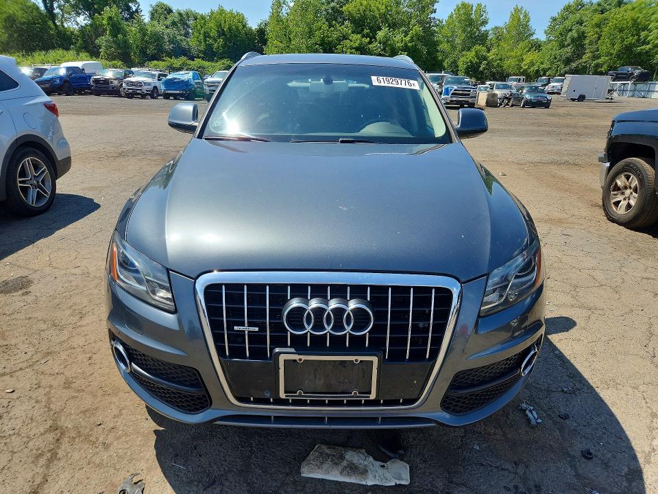 2012 Audi Q5 VIN WA1DKAFP5CA043747 COPART salvage auction — REAR END, Ct - Certificate Of Title, sold $825 on 2026-07-31 (photo 5)