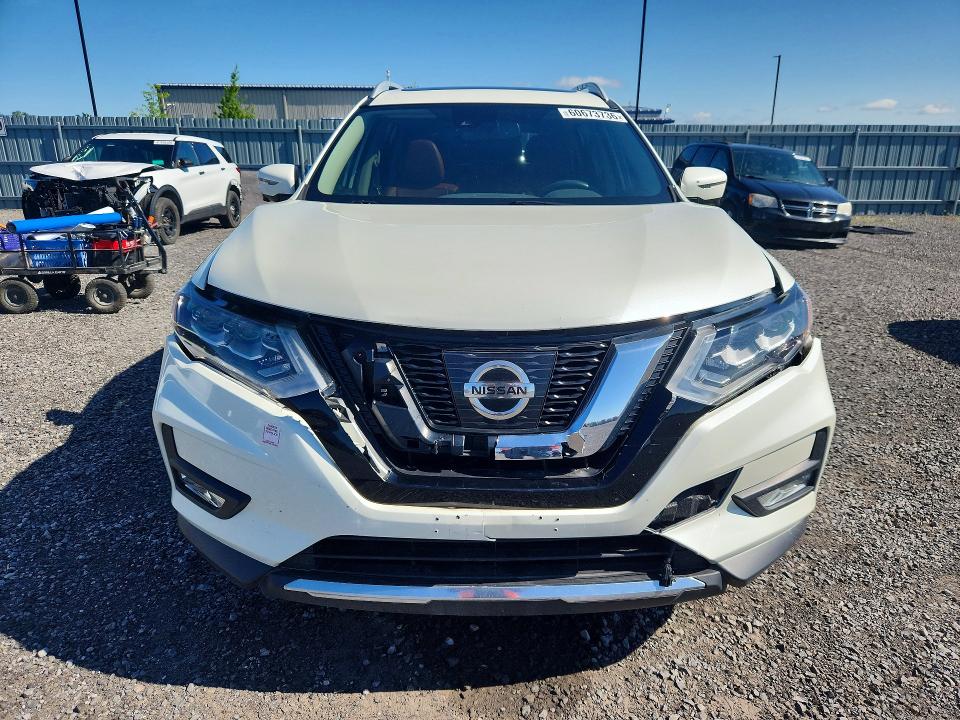 2017 Nissan Rogue VIN 5N1AT2MV3HC770289 COPART salvage auction — FRONT END, On - Permit No Brand - Unfit, sold $4,000 on 2026-07-30 (photo 5)