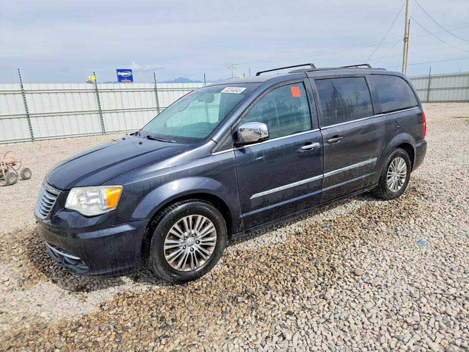 2013 Chrysler Town & country VIN 2C4RC1CG1DR768014 COPART salvage auction — REAR END, Ut - Salvage Certificate, sold $150 on 2026-08-28 (photo 1)