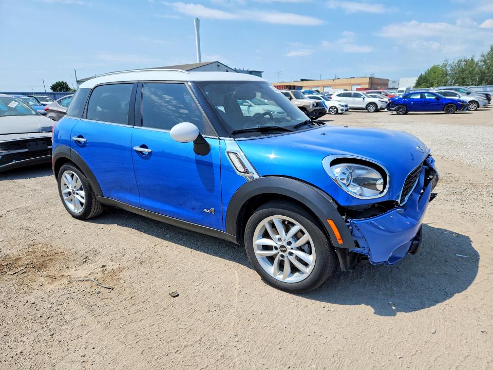 2012 Mini Cooper VIN WMWZC5C52CWL60713 COPART salvage auction — FRONT END, ON - PERMIT SALVAGE, sold $400 on 2026-08-13 (photo 4)