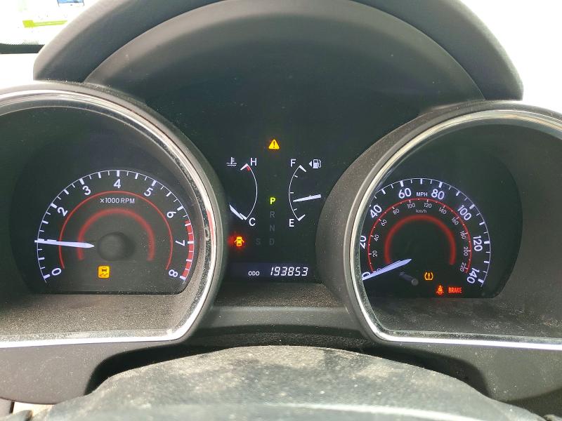2013 Toyota Highlander VIN 5TDBK3EH6DS253524 COPART salvage auction — FRONT END, Nj - Cert Of Title-Salvage, sold $525 on 2026-07-21 (photo 9)