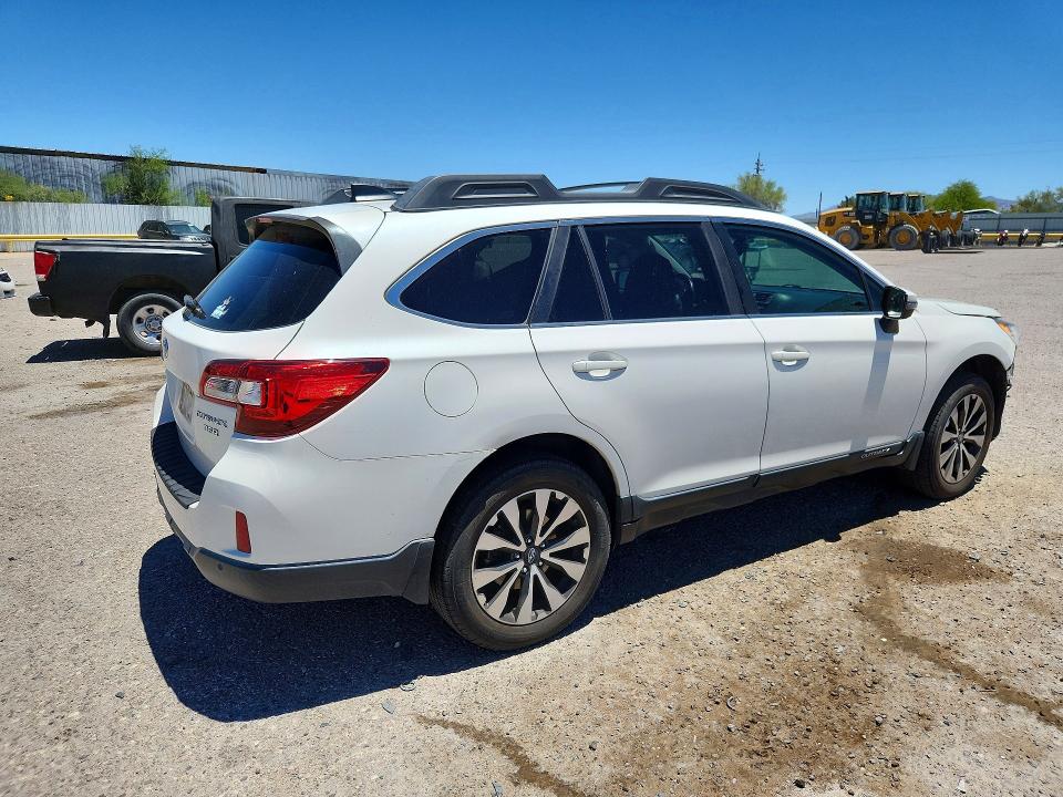 2017 Subaru Outback VIN 4S4BSENC1H3396156 COPART salvage auction — FRONT END, Az - Cert Of Title - Salvage, sold $4,300 on 2026-07-31 (photo 3)