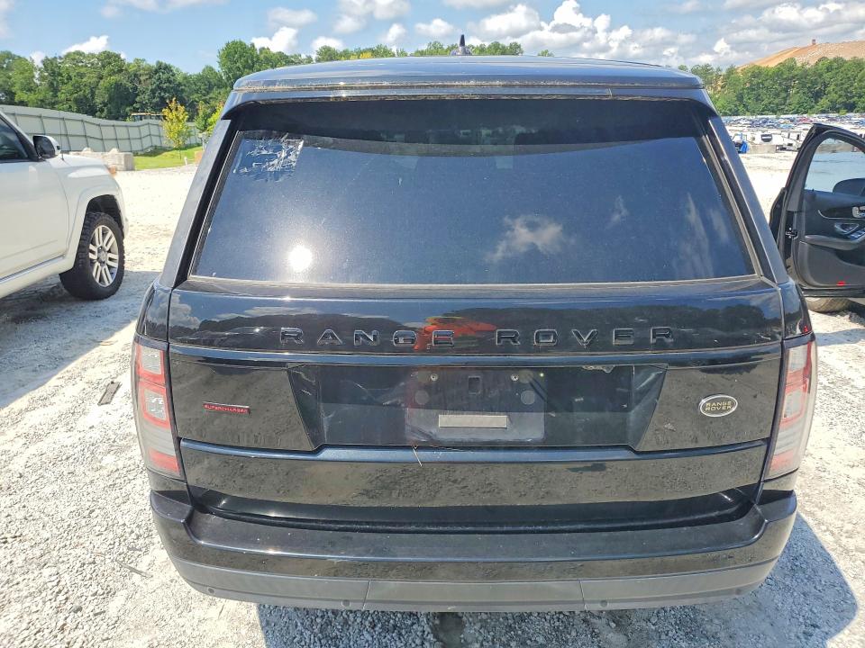 2016 Land rover RANGE ROVER VIN SALGS2PF8GA298714 COPART salvage auction — MECHANICAL, Ga - Certificate Of Title, sold $8,700 on 2026-07-28 (photo 6)