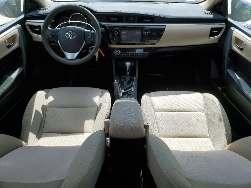 2014 Toyota Corolla VIN 5YFBURHE3EP097273 COPART salvage auction — FRONT END, Tx - Certificate Of Title, sold $2,300 on 2026-07-10 (photo 8)