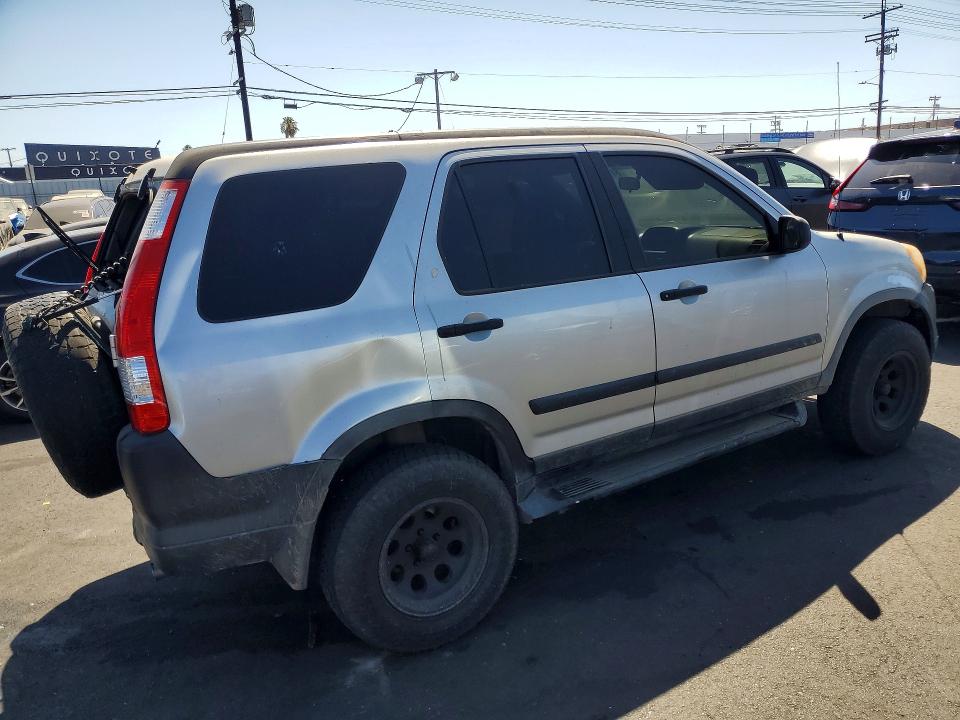 2006 Honda Cr-v VIN JHLRD68586C012034 COPART salvage auction — REAR END, Ca - Salvage Certificate, sold $875 on 2026-07-27 (photo 3)