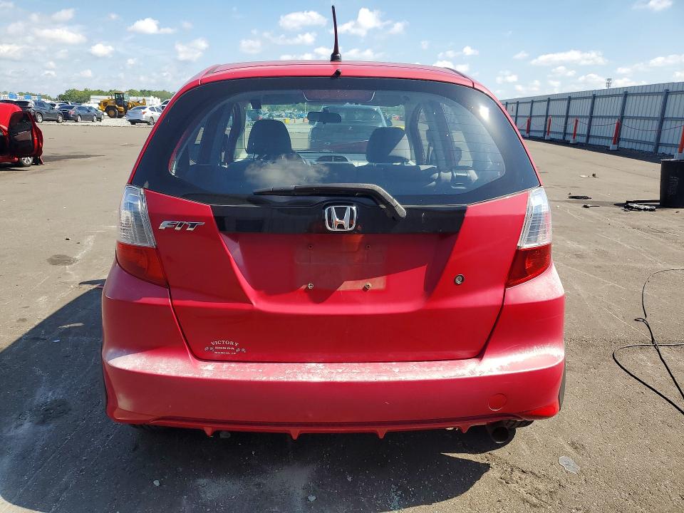 2010 Honda Fit VIN JHMGE8H28AC016790 COPART salvage auction — FRONT END, FL - CERT OF TITLE SLVG REBUILDABLE, sold $1,150 on 2026-07-27 (photo 6)