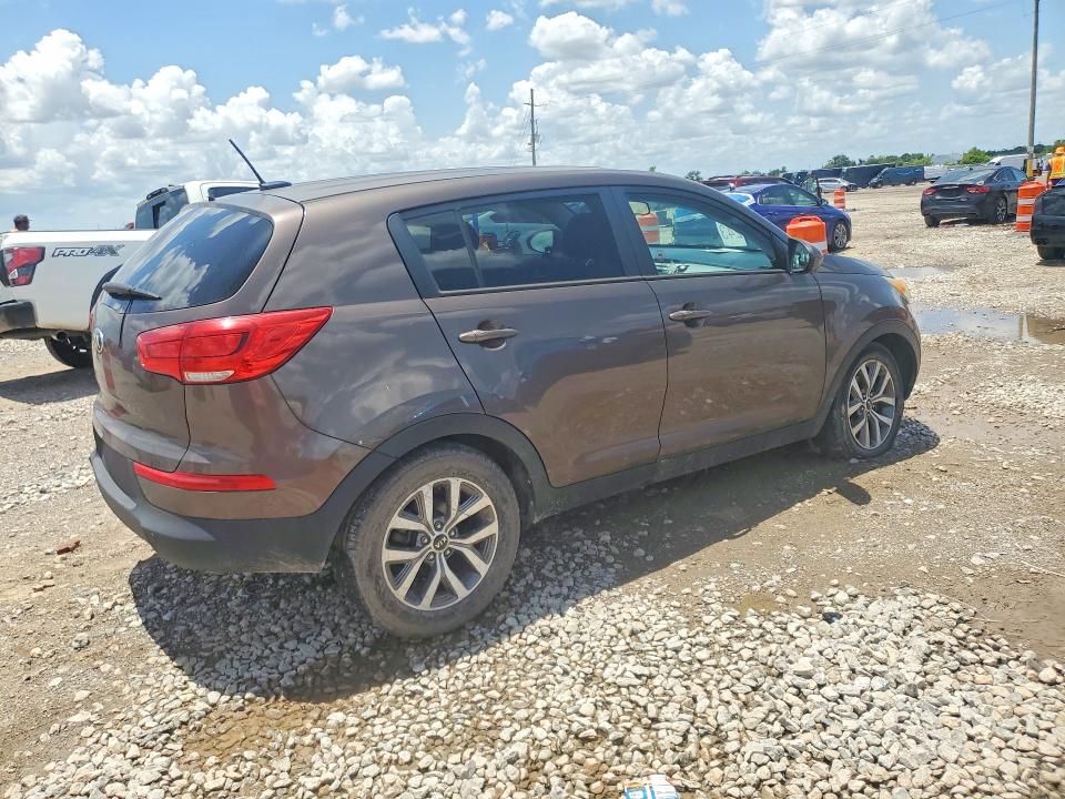 2015 Kia Sportage VIN KNDPB3AC6F7726769 COPART salvage auction — FRONT END, Tx - Salvage Vehicle Title, sold $1,450 on 2026-07-30 (photo 3)