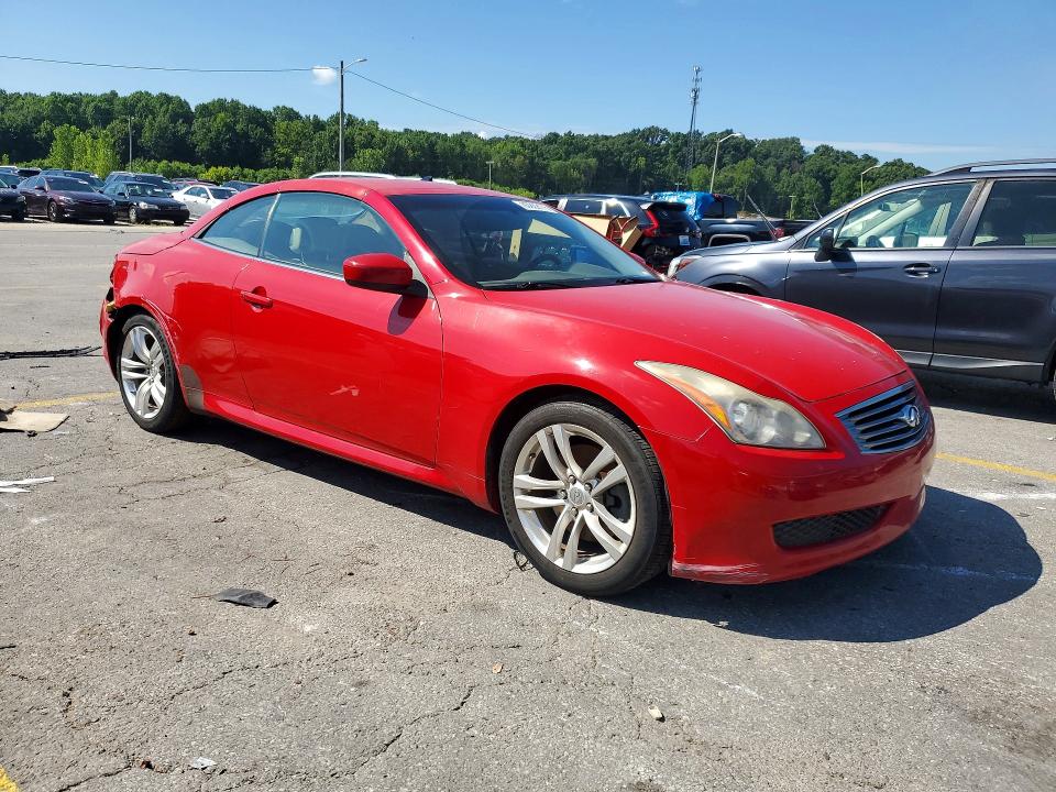 2010 Infiniti G VIN JN1CV6FE7AM352137 COPART salvage auction — REAR END, KY - CERT OF TITLE-SALVAGE (P), sold $1,400 on 2026-07-23 (photo 4)