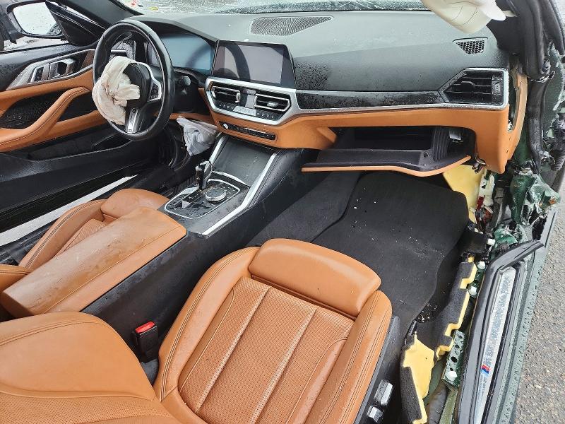 2022 BMW M4 VIN WBA13AR00NCH97814 COPART salvage auction — SIDE, Ny - Mv-907A Salvage Certificate, sold $7,000 on 2026-07-27 (photo 8)