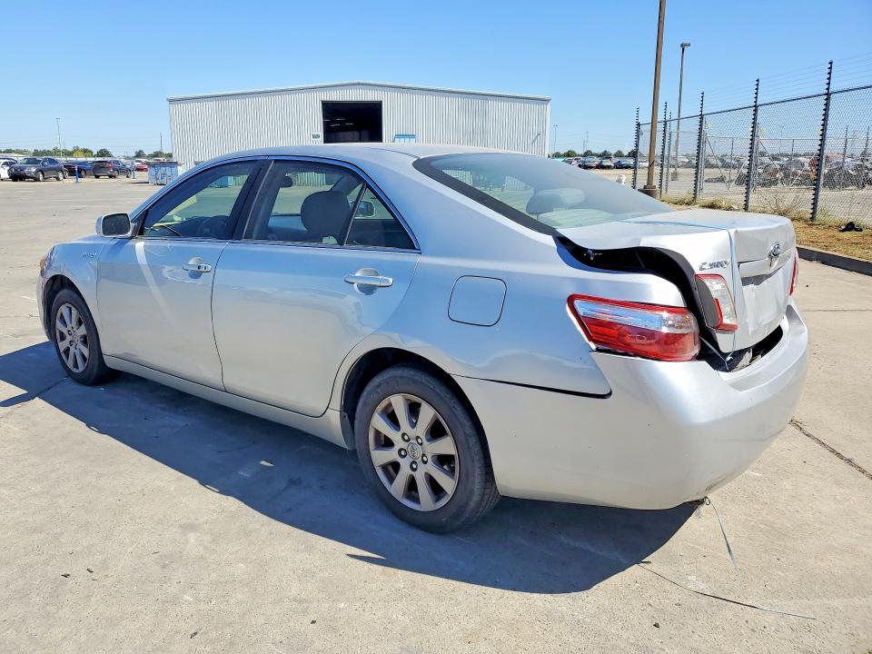 2007 Toyota Camry VIN JTNBB46KX73010672 COPART salvage auction — REAR END, CA - SALVAGE CERTIFICATE, sold $1,600 on 2026-07-27 (photo 2)
