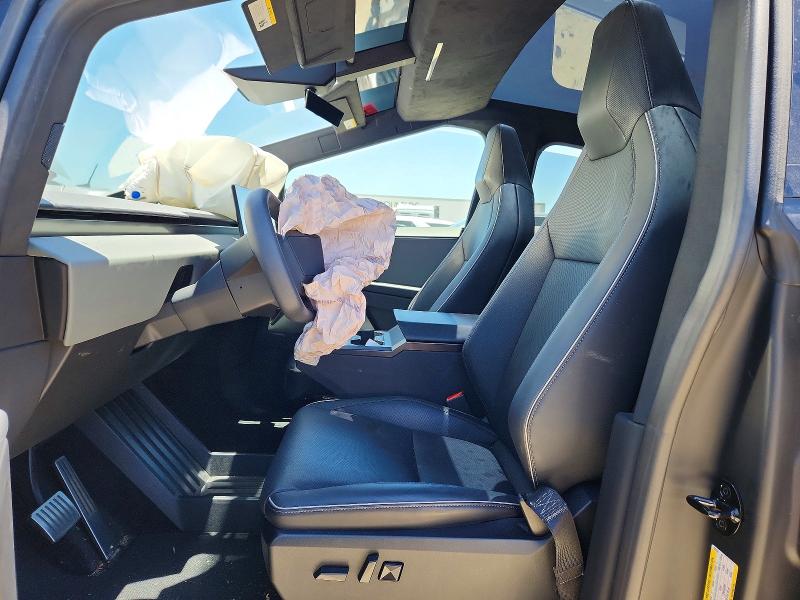 2024 Tesla Cybertruck VIN 7G2CEHED1RA022557 COPART salvage auction — FRONT END, Ca - Salvage Certificate, sold $16,600 on 2026-07-28 (photo 7)
