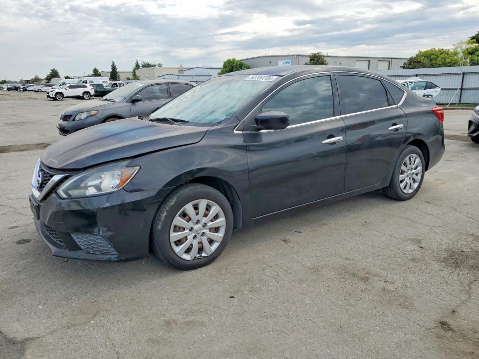 2017 Nissan Sentra VIN 3N1AB7AP0HY377080 COPART salvage auction — MINOR DENT/SCRATCHES, Salvage Title, sold $1,300 on 2026-07-17 (photo 1)