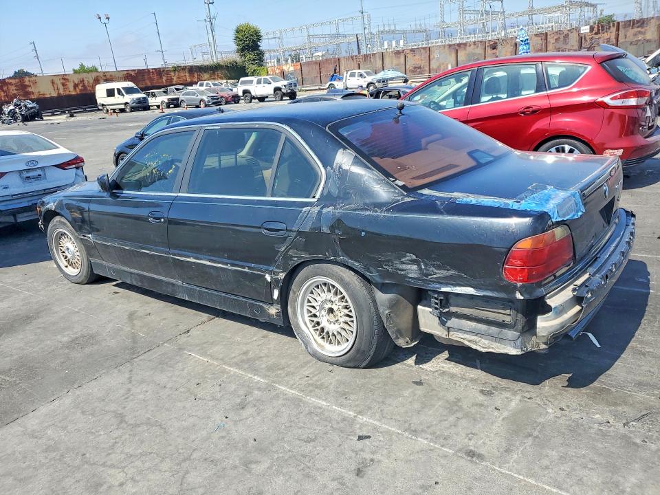 1997 BMW 7 series VIN WBAGJ8328VDM03762 COPART salvage auction — FRONT END, Ca - Salvage Certificate, sold $200 on 2026-07-31 (photo 2)