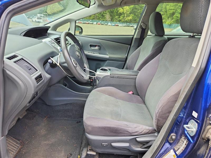 2013 Toyota Prius v VIN JTDZN3EU7D3246196 COPART salvage auction — REAR END, WA - BILL OF SALE, sold $1,400 on 2026-07-31 (photo 7)
